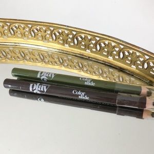 Glossier Play colorslide eyeliner bundle